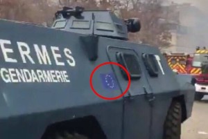 EU armor in Paris Dec 2018